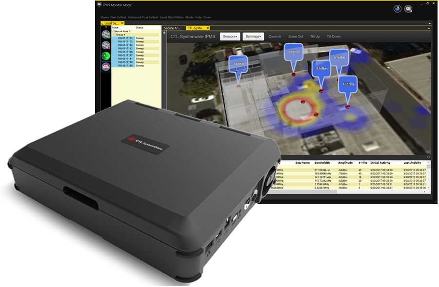 Spectrum Patrol Performs RF Threat Location Monitoring